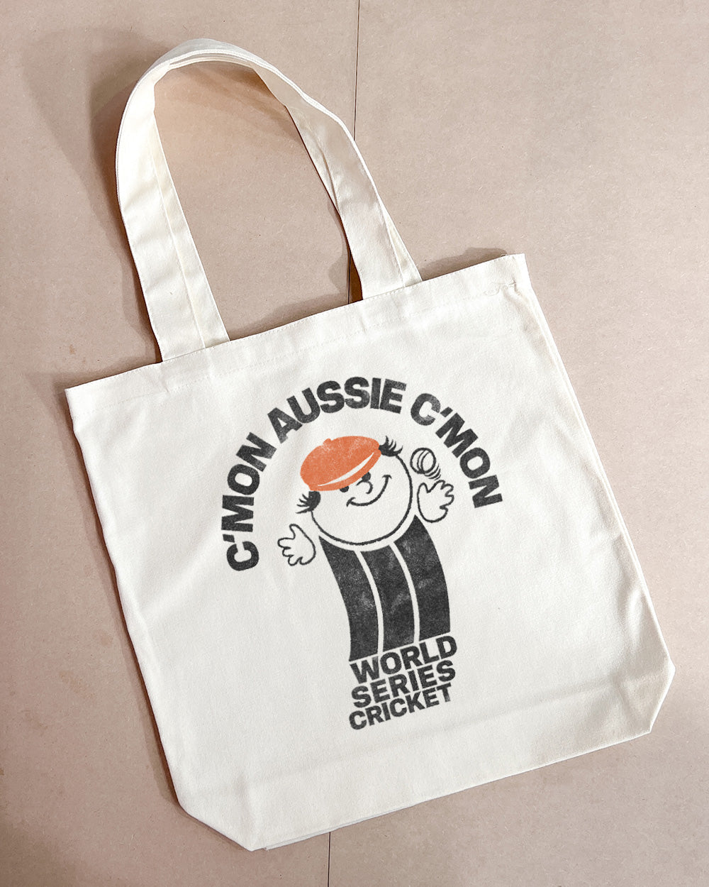 C'mon Aussie C'mon Tote Bag - Premium 100% Cotton Canvas with Reinforced Straps