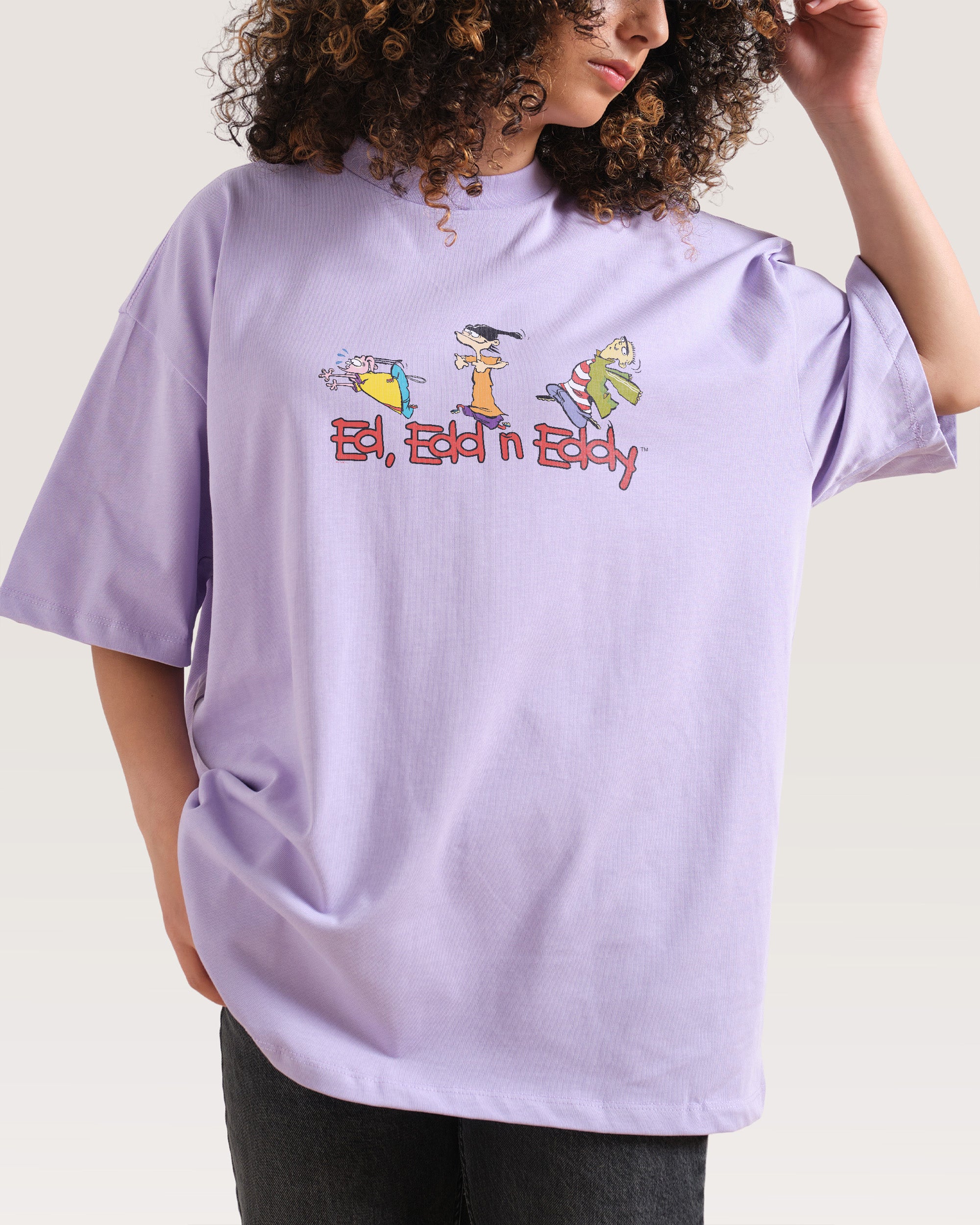 Ed Edd n Eddy Oversized Graphic Tee - Unisex 100% Combed Cotton 275gsm