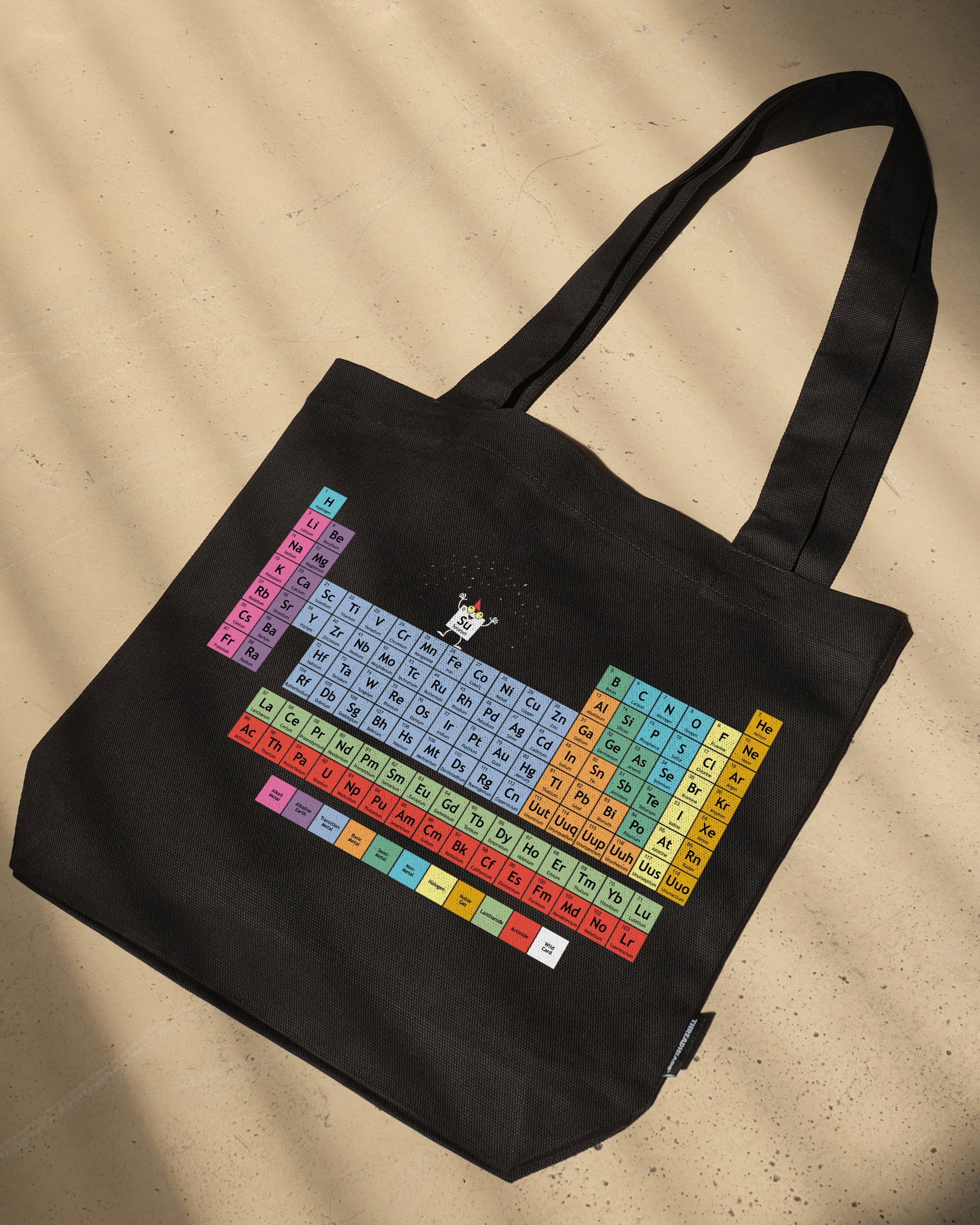 Element of Surprise Tote Bag - 100% Cotton Canvas with Reinforced Straps