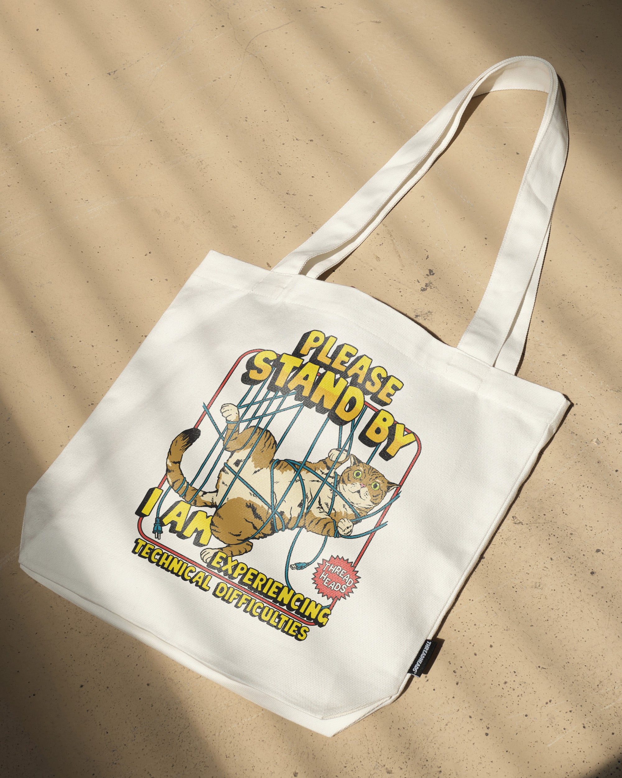 Technical Difficulties Tote Bag - Premium 100% Cotton Canvas