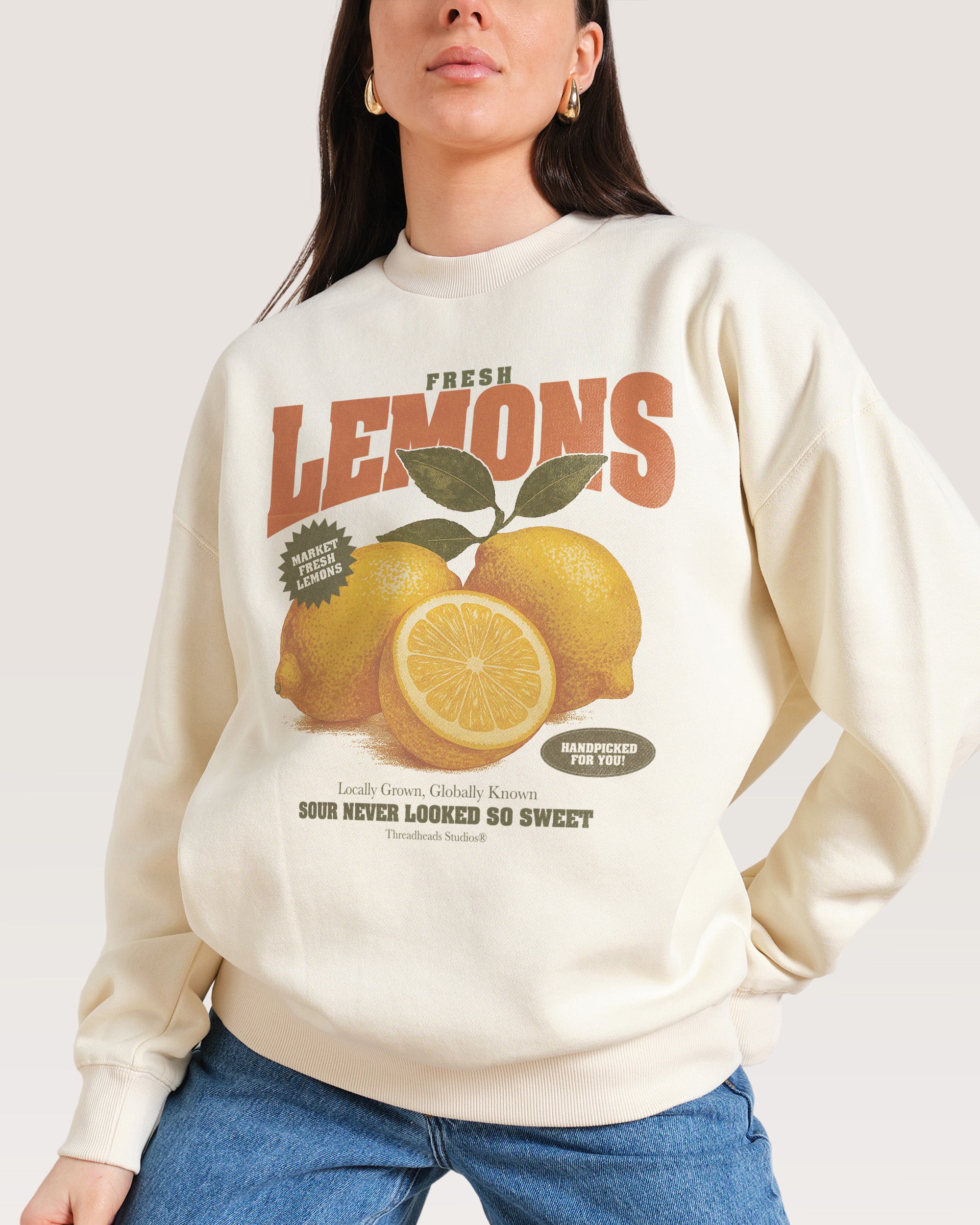 Main Squeeze Unisex Graphic Sweatshirt - Threadheads Premium 340gsm Cotton-Poly Blend